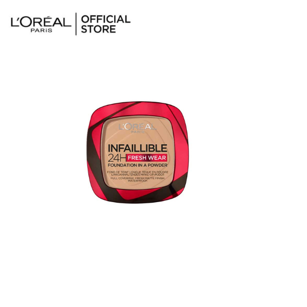 L'Oreal Paris Powder Makeup Infallible Fresh Wear 140 Golden Beige | Best Price in Pakistan original skincare product Pakistan