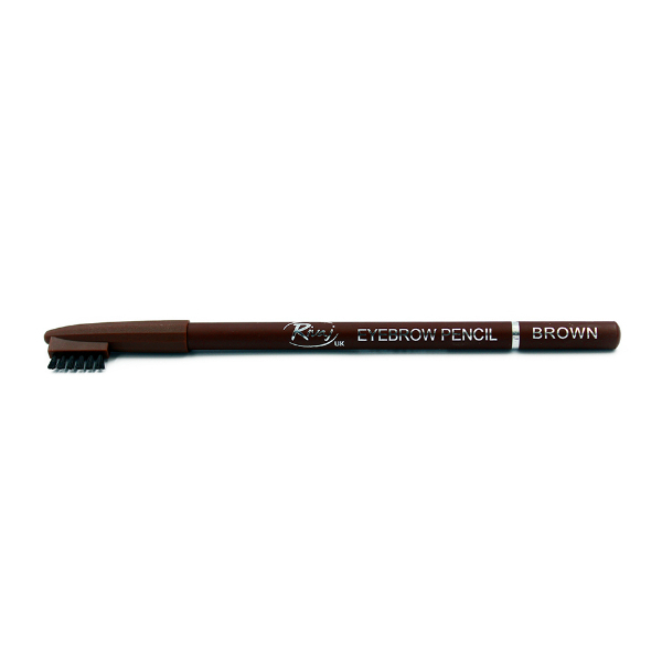 Rivaj Uk Brown With Brush Eyebrow Pencil | Best Price in Pakistan original skincare product Pakistan Main image