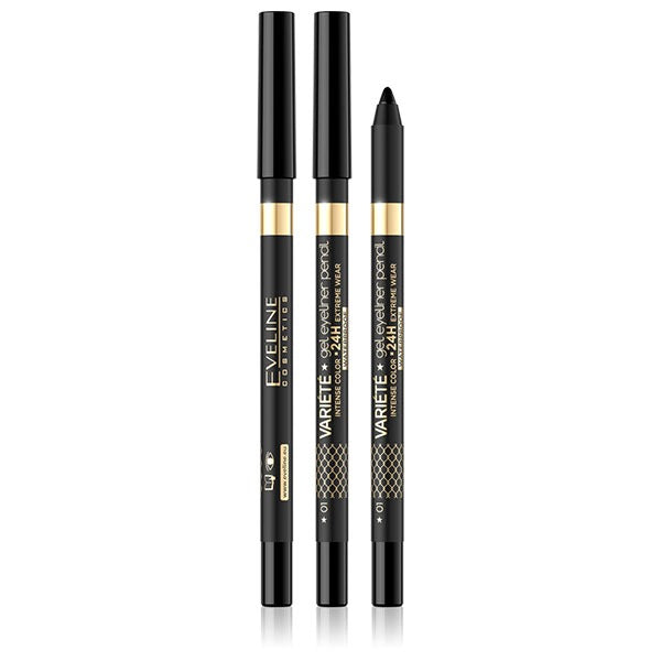 Eveline Variete Gel Eyeliner Pencil Pure Black 01 | Best Price in Pakistan original skincare product Pakistan