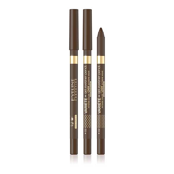 Eveline Variete Gel Eyeliner | 2 Brown | Best Price in Pakistan original skincare product Pakistan