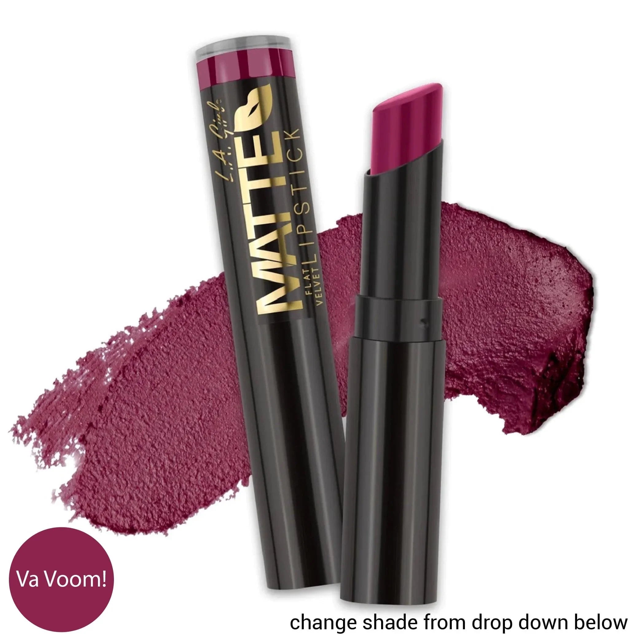 L.A. Girl | Matte Flat Velvet Lipstick | Va Voom! | Best Price in Pakistan original skincare product Pakistan