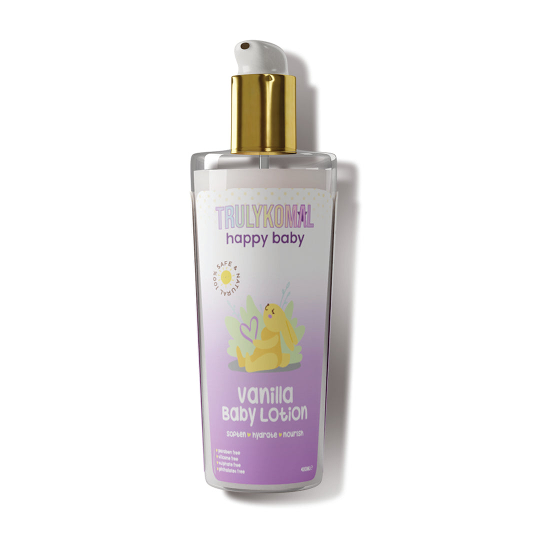 Truly Komal Vanilla Body Lotion | Best Price in Pakistan original skincare product Pakistan مرکزی تصویر