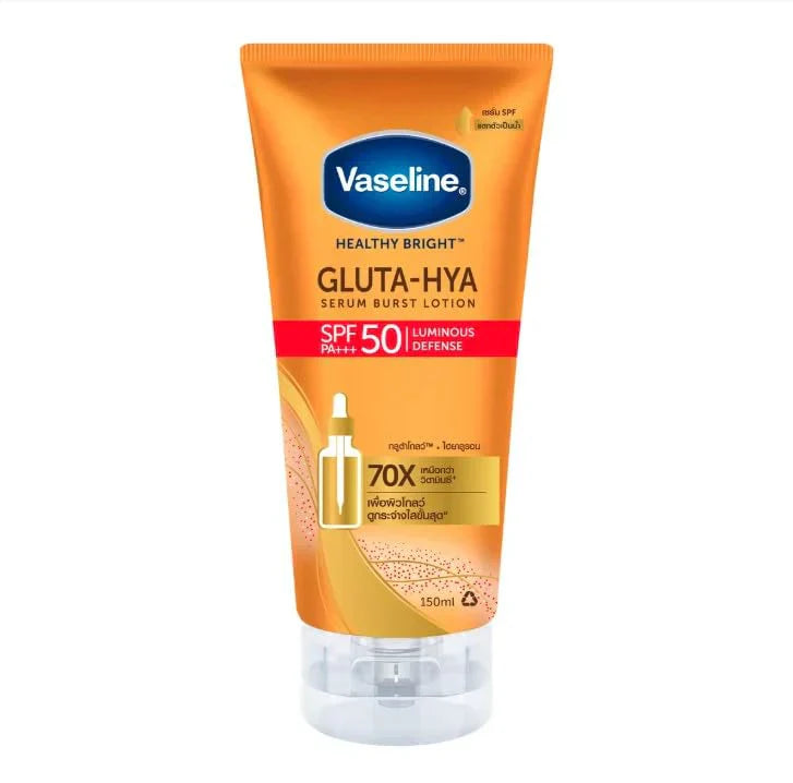 Vaseline | Gluta-Hya Serum Burst Lotion SPF 50 PA+++ 150Ml | Best Price in Pakistan original skincare product Pakistan Main image