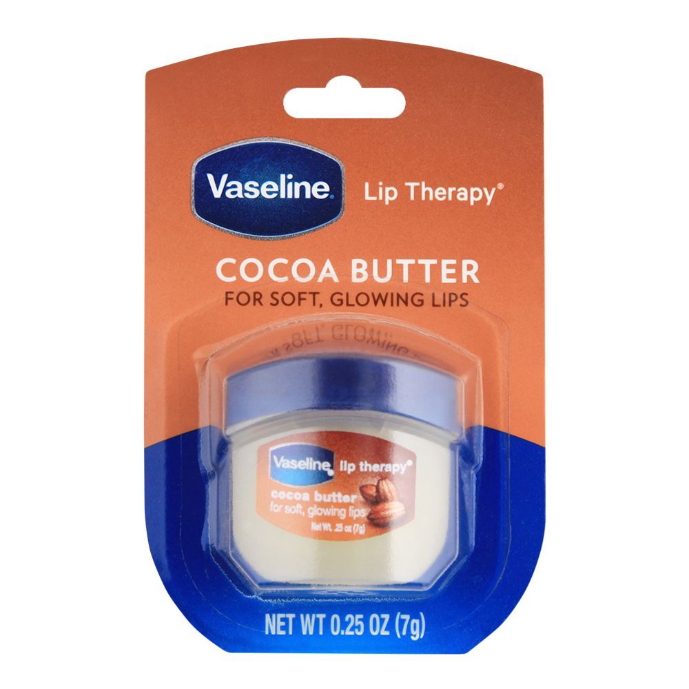 Vaseline | Lip Therapy | Cocoa Butter 7gm | Best Price in Pakistan original skincare product Pakistan