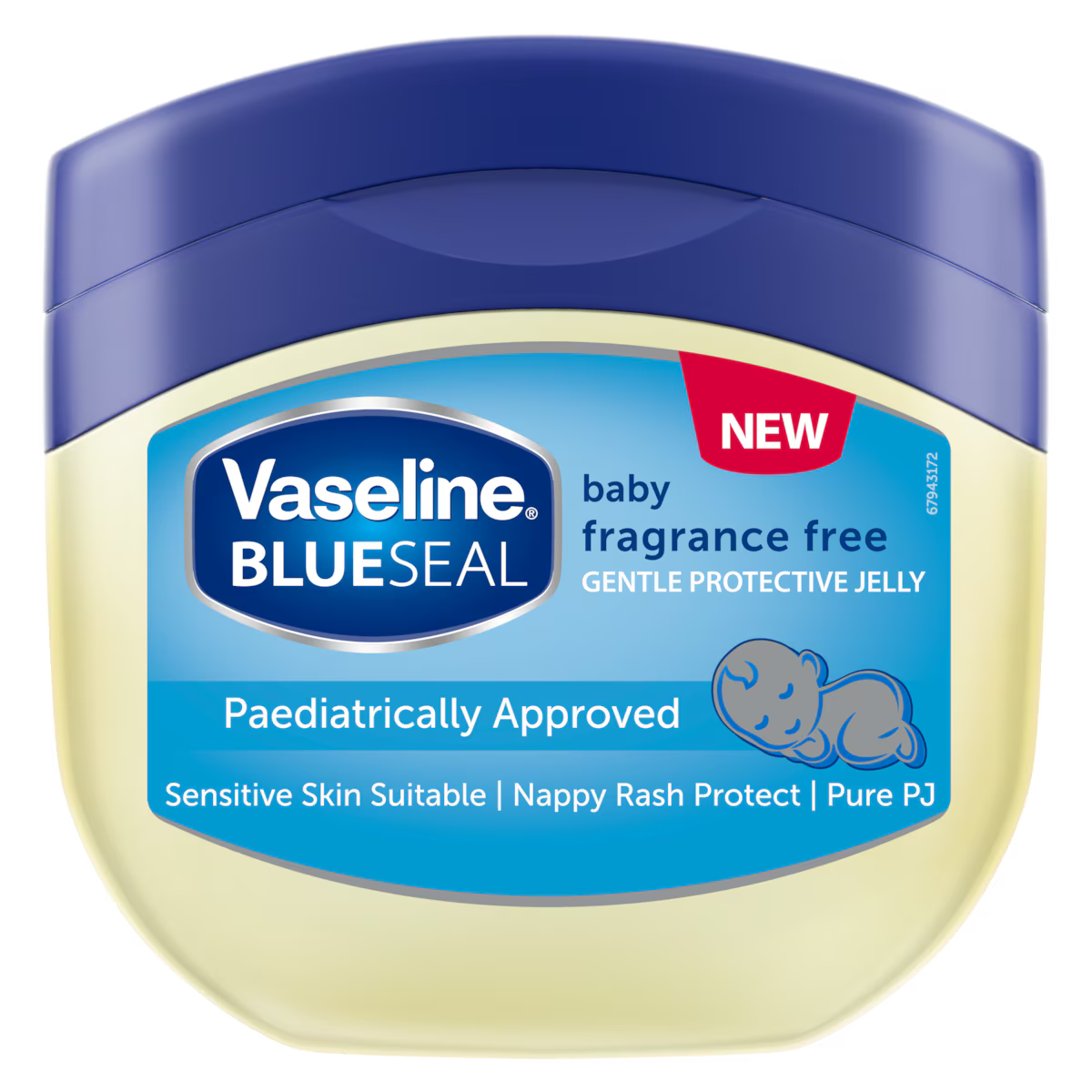 Vaseline | Blueseal Petroleum Jelly Baby Fragrance Free | 450Ml | Best Price in Pakistan original skincare product Pakistan
