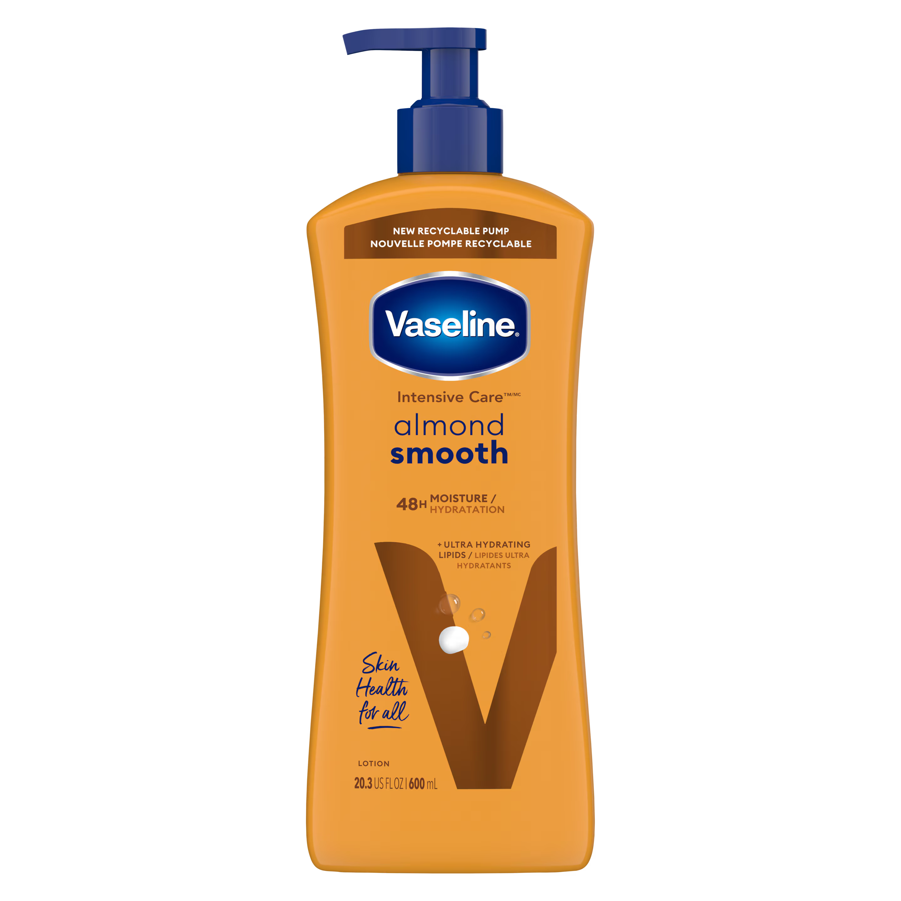 Vaseline | Body Lotion Intensive Care Almond Smooth 20.3Oz/600Ml (USA) | Best Price in Pakistan original skincare product Pakistan Main image