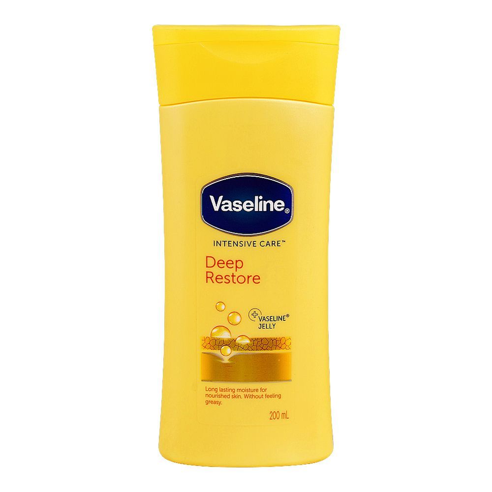 Vaseline Body Lotion Intensive Care Deep Restore 200Ml | Best Price in Pakistan original skincare product Pakistan مرکزی تصویر