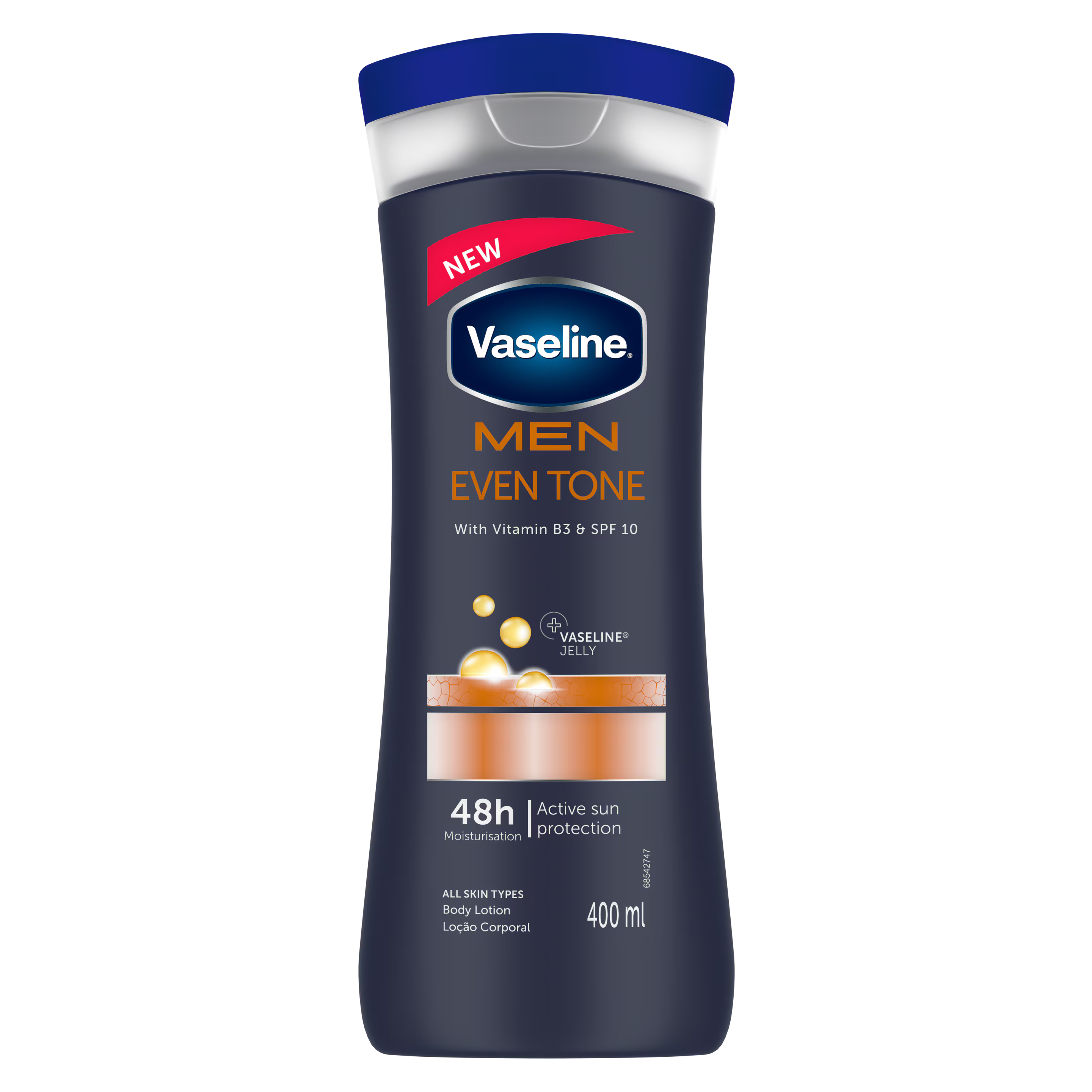 Vaseline Body Lotion South Africa Men Even Tone 400Ml | Best Price in Pakistan original skincare product Pakistan مرکزی تصویر