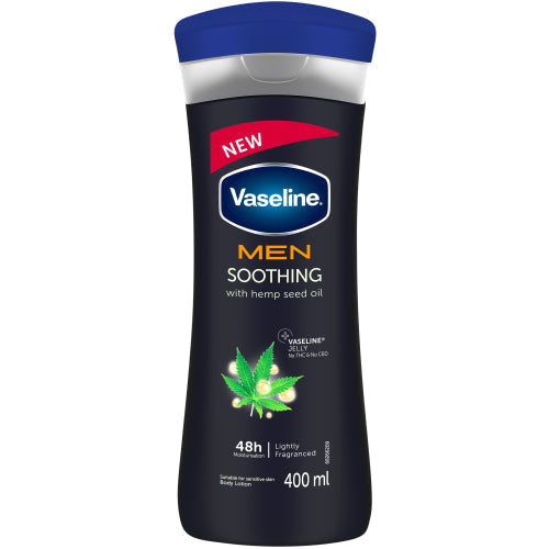 Vaseline Body Lotion South Africa Men Soothing 400Ml | Best Price in Pakistan original skincare product Pakistan مرکزی تصویر