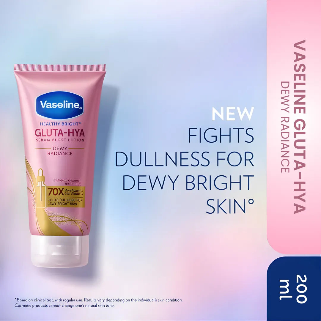 Vaseline | Gluta Hya Smooth Radiance Lotion | 200ml | Best Price in Pakistan original skincare product Pakistan Main image
