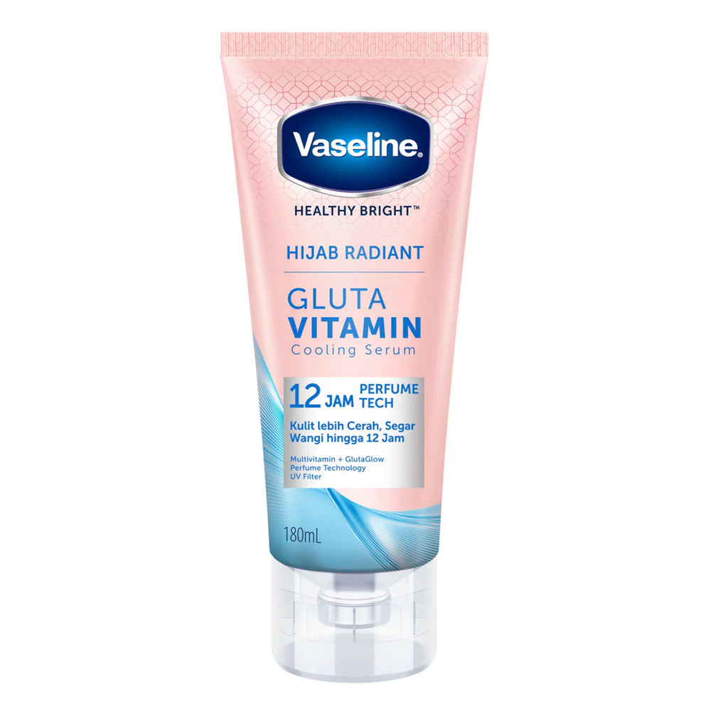 Vaseline Gluta Vitamin Cooling Serum Hijab Radiant 180Ml | Best Price in Pakistan original skincare product Pakistan