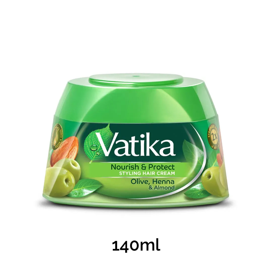 Vatika Nourish & Protect Styling Hair Cream | 70ml | Best Price in Pakistan original skincare product Pakistan