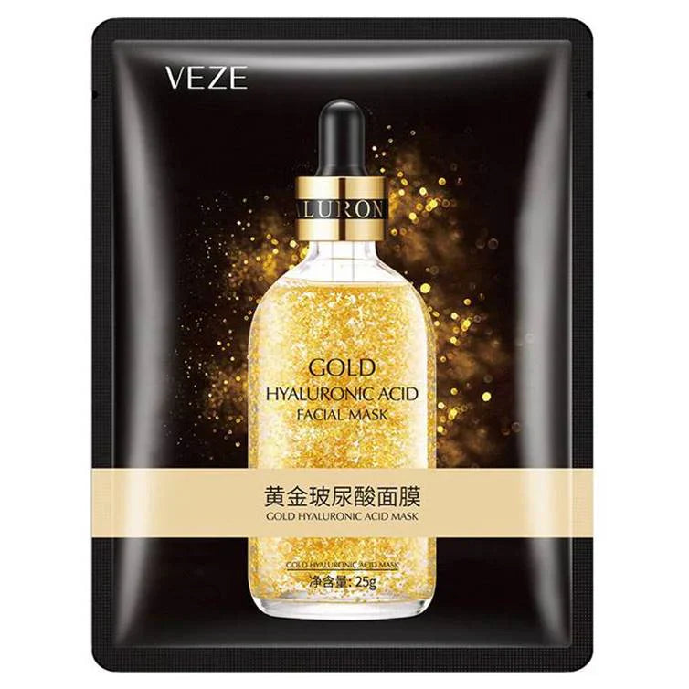 Veze | Gold Hyaluronic Acid Mask | 25G | Best Price in Pakistan original skincare product Pakistan Main image