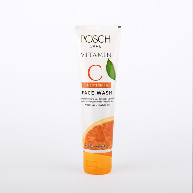 Posch Carev Vitamin C Face Wash 100ml | Best Price in Pakistan original skincare product Pakistan