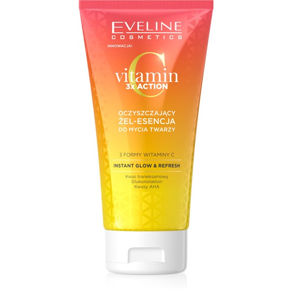 Eveline Vitamin C 3X Brightening Action Gel Cleanse | 150ml | Best Price in Pakistan original skincare product Pakistan Main image