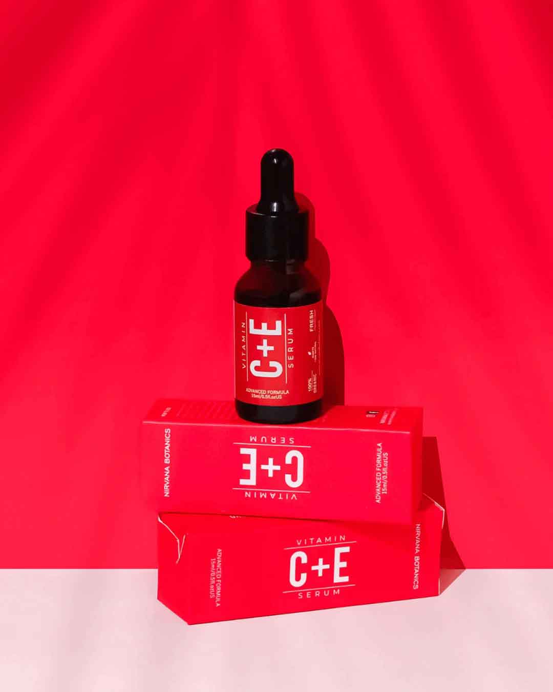 Nirvana Botanics | Vitamin C & E Serum | Best Price in Pakistan original skincare product Pakistan Main image