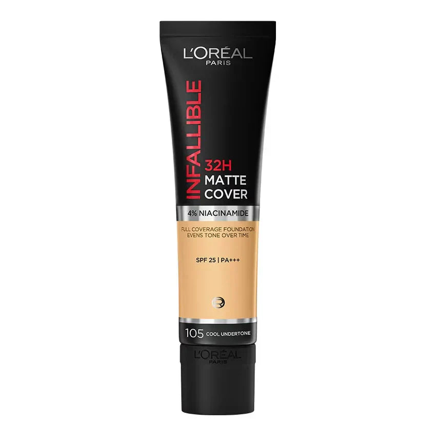 Loreal Infallible 32H Matte Cover Foundation | Best Price in Pakistan original skincare product Pakistan مرکزی تصویر