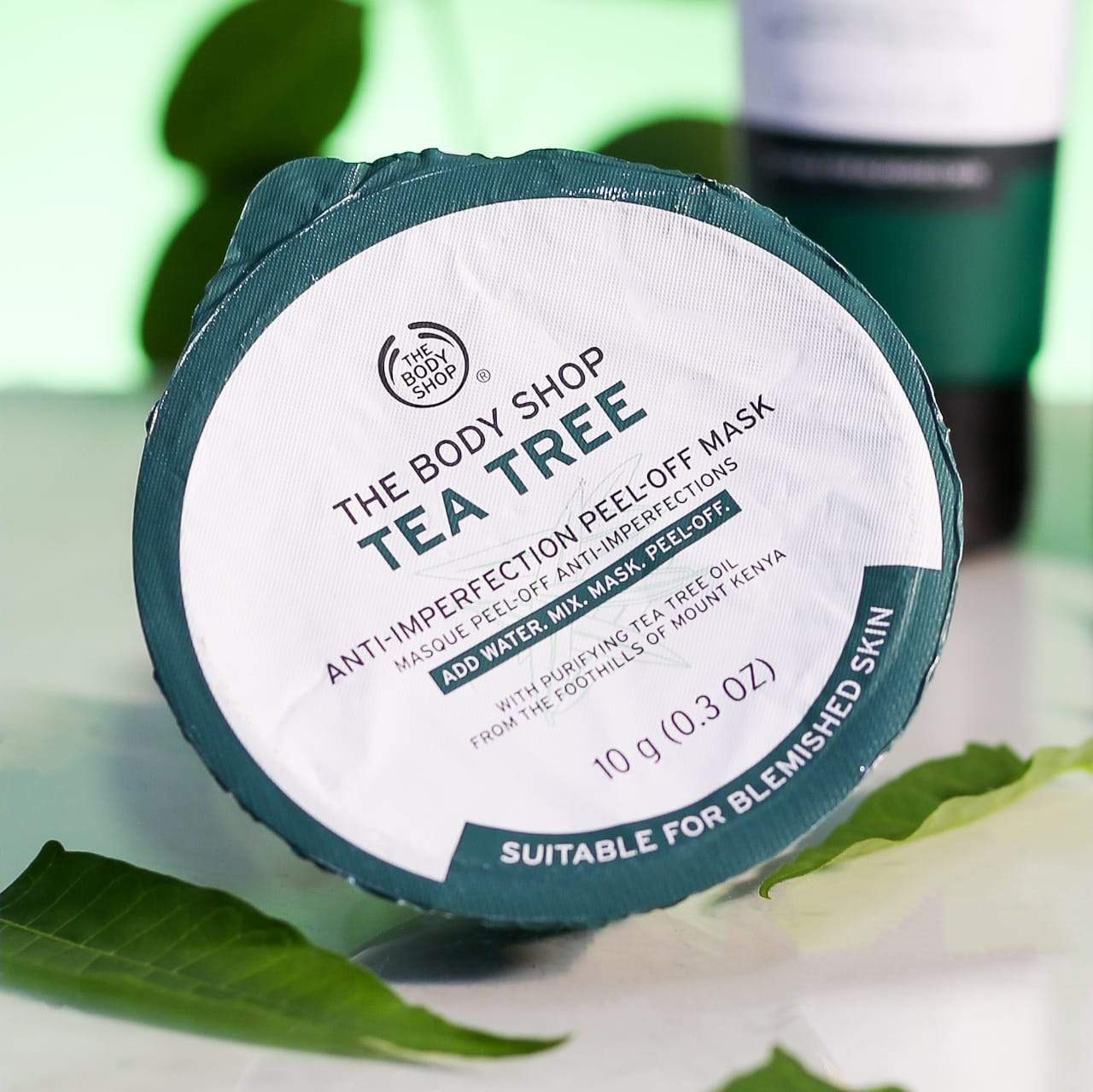 BODY SHOP TEA TREE ANTI-IMPERFECTION PEEL-OFF MASK 10GM | Best Price in Pakistan original skincare product Pakistan Main image