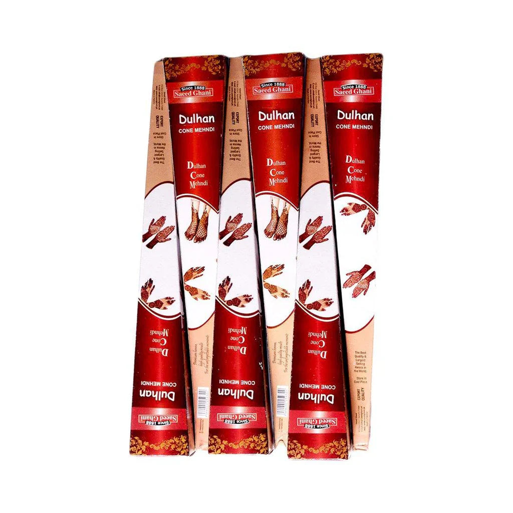 Saeed Ghani | Premium Henna Bridal Mehndi Cone 1S | Best Price in Pakistan original skincare product Pakistan