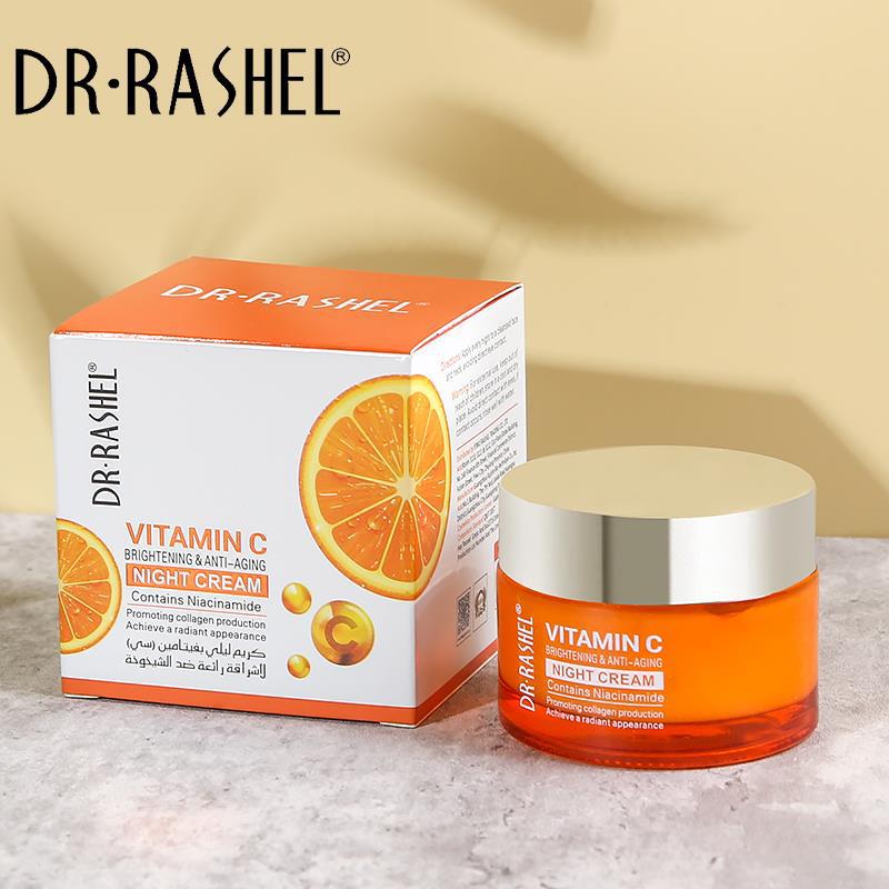 Dr Rashel | Vitamin C Brightening Night Cream 50g | Best Price in Pakistan original skincare product Pakistan Main image