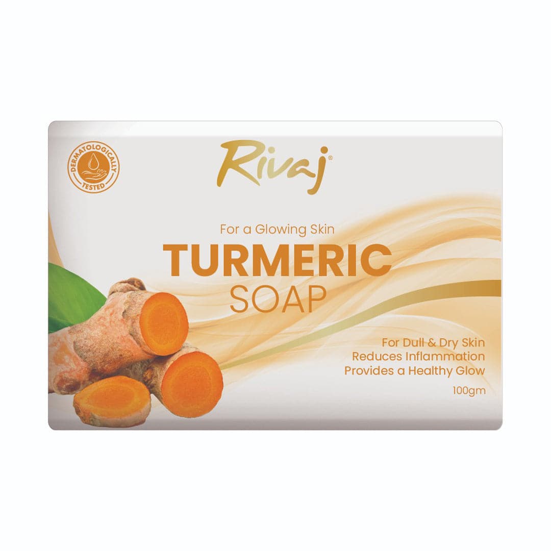 Rivaj Turmeric Soap 100g | Best Price in Pakistan original skincare product Pakistan Main image