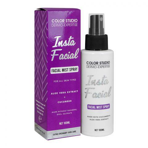 Color Studio | Insta Facial Mist Spray, Parabens, Dyes & Sulphate Free, For All Skin Types, 100Ml | Best Price in Pakistan original skincare product Pakistan