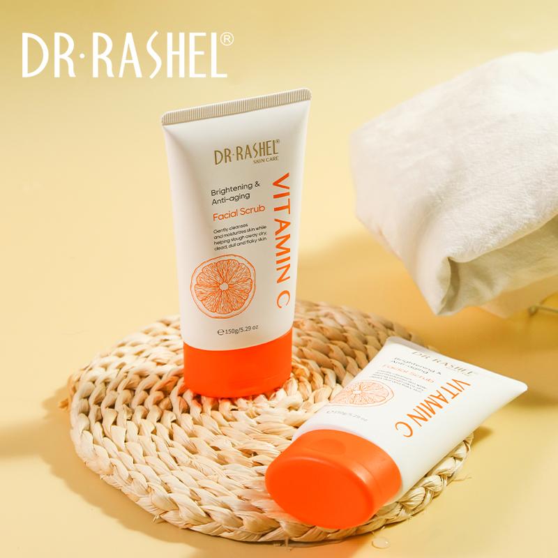 Dr Rashel Brightening & Anti Aging Facial Scrub 150G | Best Price in Pakistan original skincare product Pakistan Main image