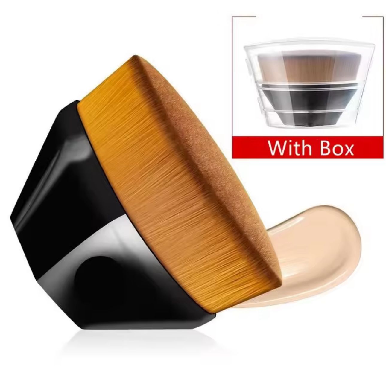 B&B Derma | Flawless Blend Foundation Brush | Best Price in Pakistan original skincare product Pakistan مرکزی تصویر