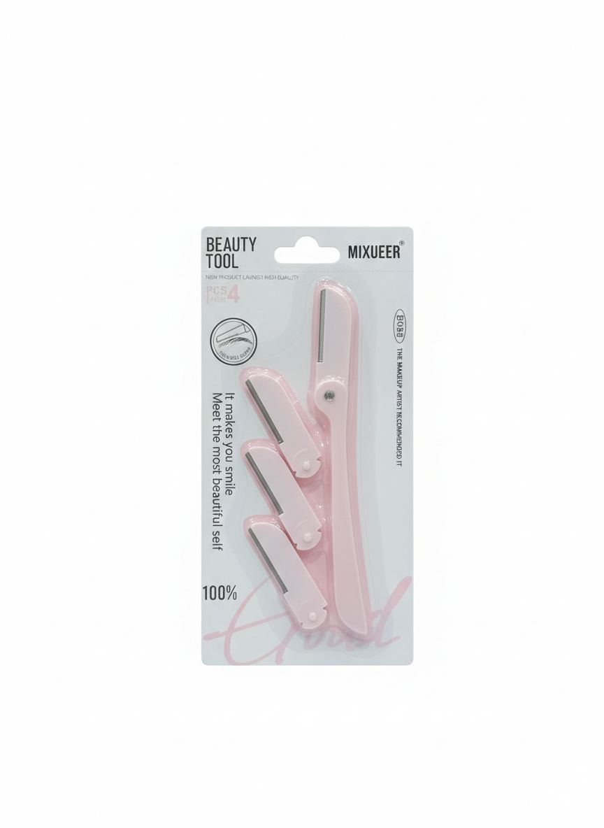 Facial Beauty | Pack Of 4 Eyebrow Razor | B088 | Best Price in Pakistan original skincare product Pakistan