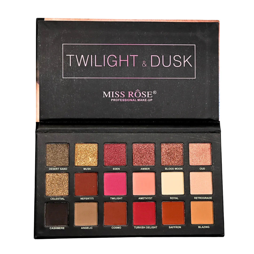 Miss Rose Twin Light Dusk Palette | Best Price in Pakistan original skincare product Pakistan