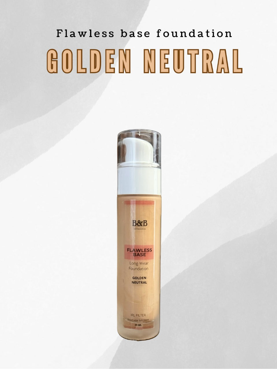 B&B Derma | Golden Neutral- Make Up Foundation | Best Price in Pakistan original skincare product Pakistan