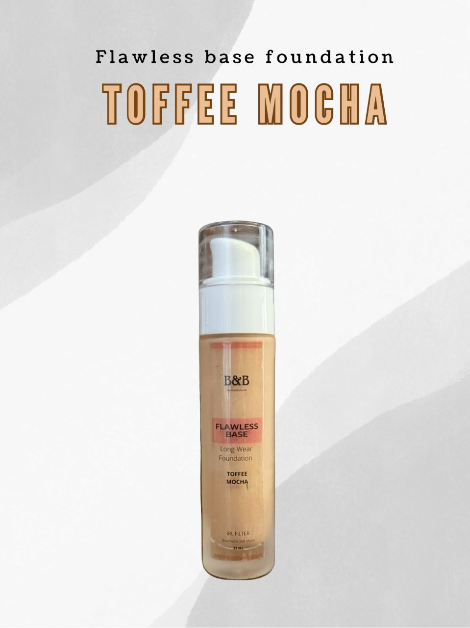 B&B Derma | Toffee Mocha | Make Up Foundation | Best Price in Pakistan original skincare product Pakistan Main image