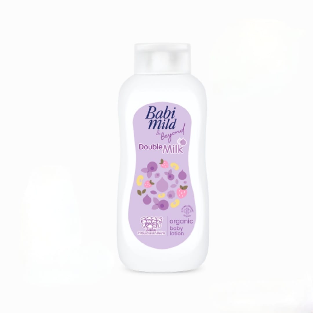 Babi Mild | Double Milk Organic Baby Lotion | Best Price in Pakistan original skincare product Pakistan مرکزی تصویر