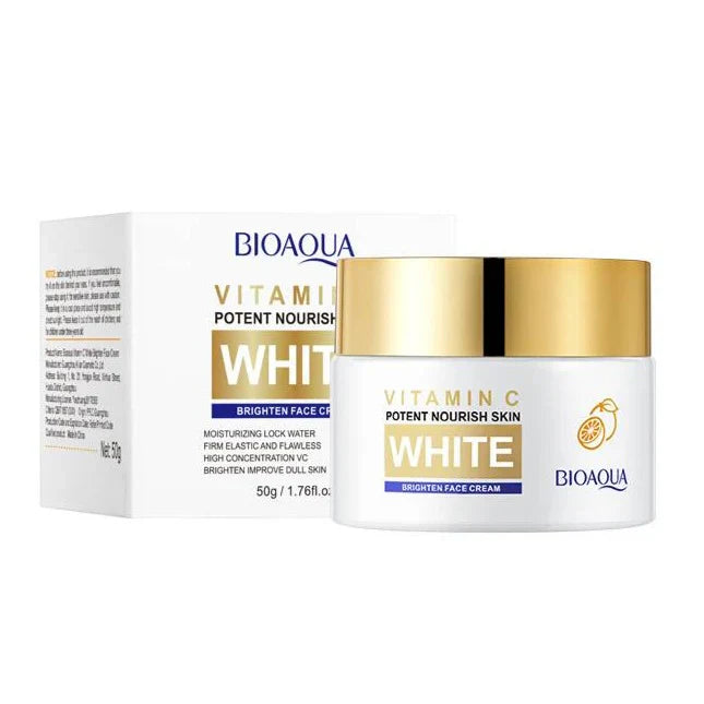 Bioaqua Vitamin C White Brighten Face Cream 50G | Best Price in Pakistan original skincare product Pakistan Main image