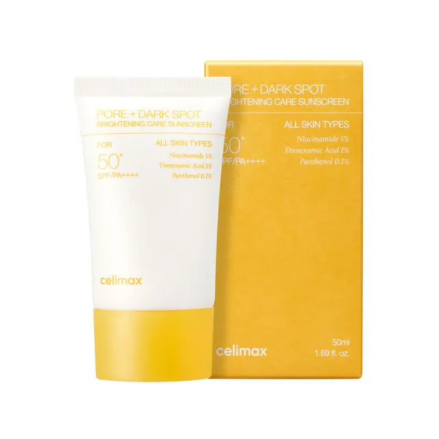 Celimax | Pore+Dark Spot Brightening Care Sunscreen 50ml | Best Price in Pakistan original skincare product Pakistan Main image