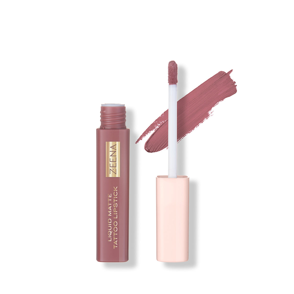 Zeena | Liquid Matte Tattoo Lipstick | Cocoa 040 | Best Price in Pakistan original skincare product Pakistan مرکزی تصویر