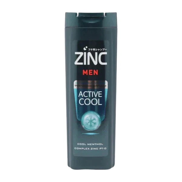 Zinc | Anti Dandruff Shampoo Men Active Cool Tea Tree | 340Ml | Best Price in Pakistan original skincare product Pakistan
