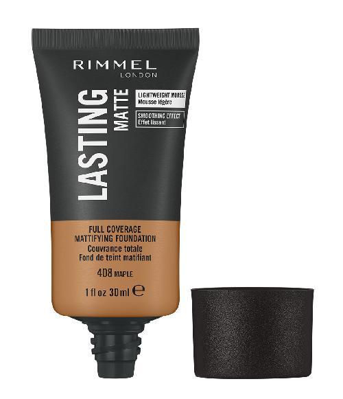 RIMMEL LASTING MATTE FOUNDATION 408 MAPLE 30ML | Best Price in Pakistan original skincare product Pakistan Main image