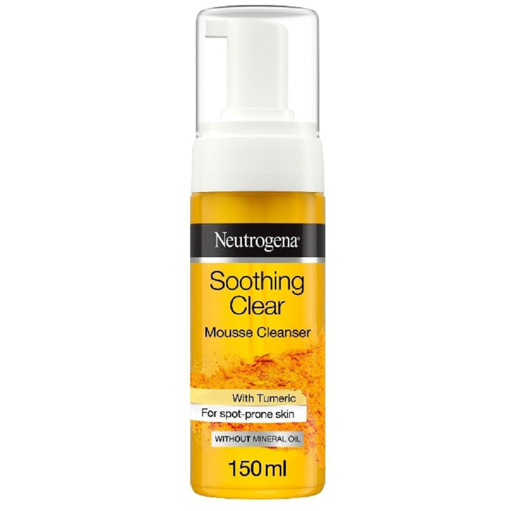 Neutrogena | Soothing Clear Mousse Cleanser | 150ml | Best Price in Pakistan original skincare product Pakistan