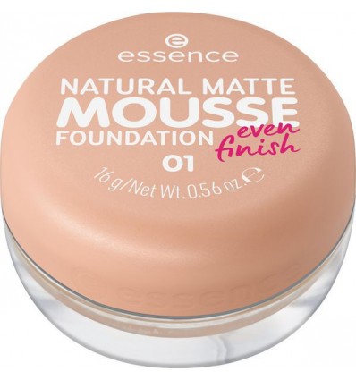 Essence | Natural Matte Mousse Foundation 01 | Best Price in Pakistan original skincare product Pakistan