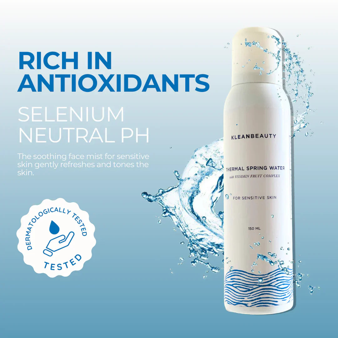 Klean Beauty Thermal Spring Water | Best Price in Pakistan original skincare product Pakistan