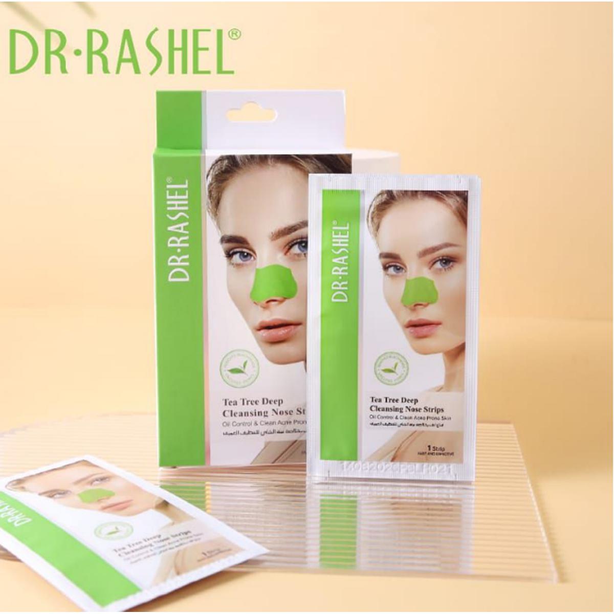 Dr Rashel Tea Tree Deep Cleansing Nose Strips | Best Price in Pakistan original skincare product Pakistan Main image