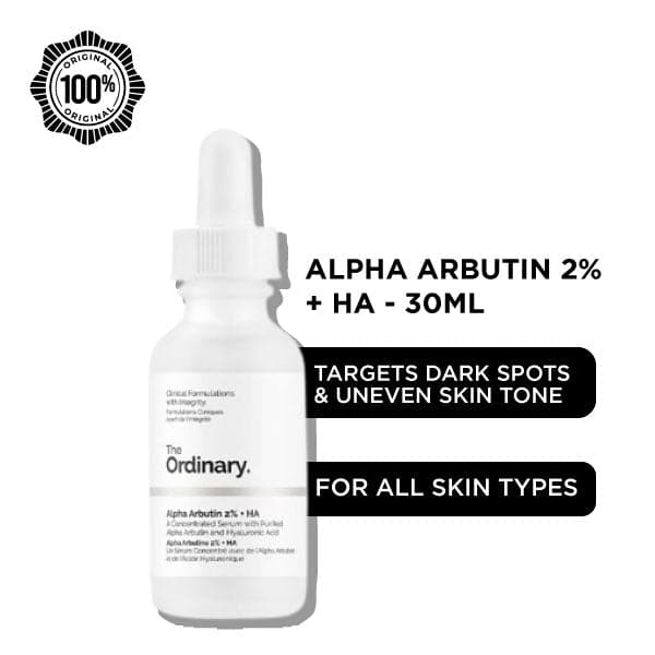 The Ordinary Alpha Arbutin 2% + HA | 30ml | Best Price in Pakistan original skincare product Pakistan مرکزی تصویر