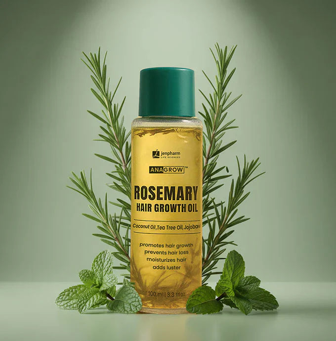 Jenpharm | Anagrow Rosemary Hair Oil | Best Price in Pakistan original skincare product Pakistan Main image