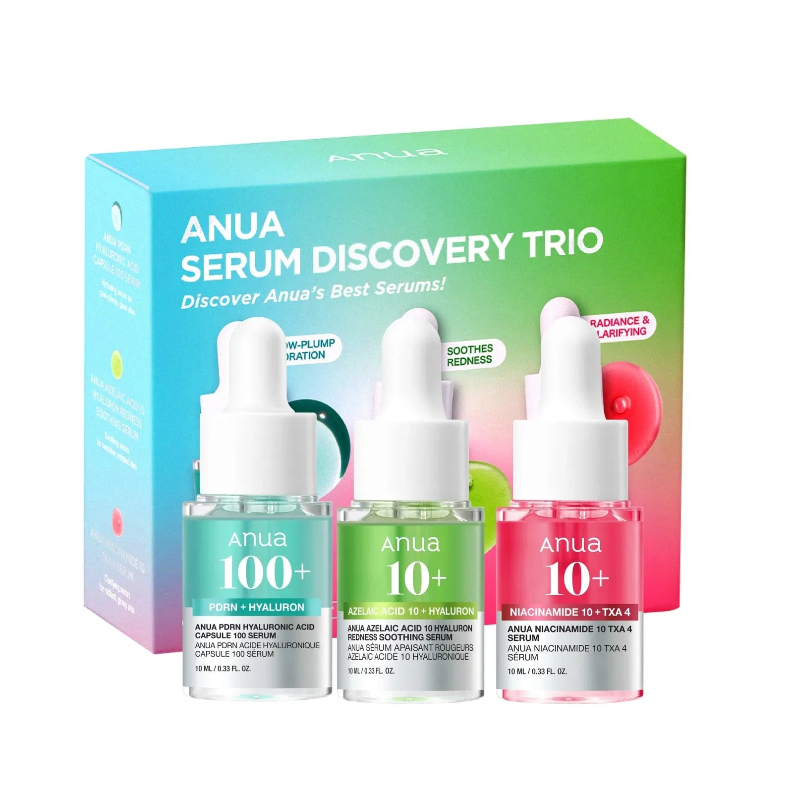Anua | Serum Minis Discovery Set | Trio | Best Price in Pakistan original skincare product Pakistan Main image