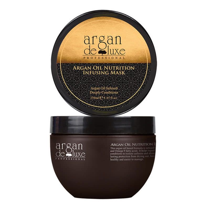 Argan Deluxe Argan Oil Nutrition Infusing Mask | 250ml | Best Price in Pakistan original skincare product Pakistan مرکزی تصویر
