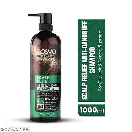 Cosmo Professional Sclap Relief Anti Dandruff Shampoo | 1000ml | Best Price in Pakistan original skincare product Pakistan Main image