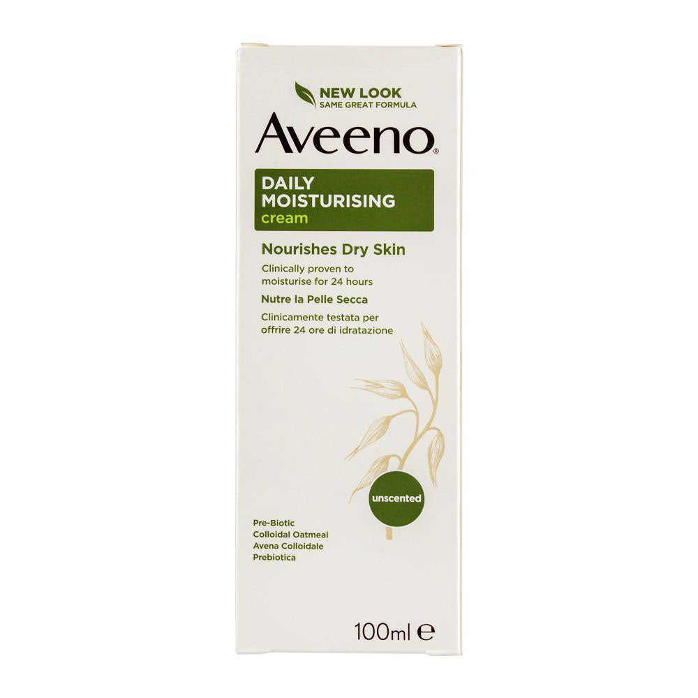 Aveeno | Daily Moisturizing Cream | 100ml | Best Price in Pakistan original skincare product Pakistan مرکزی تصویر