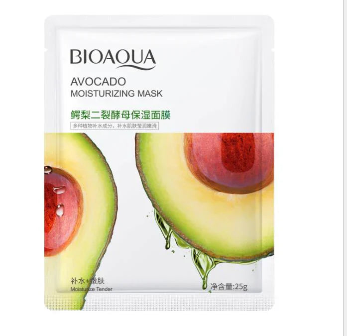 Bioaqua Avocado Moisturizing Mask 25G | 1 PC | Best Price in Pakistan original skincare product Pakistan