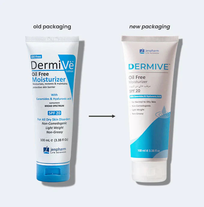 Jenpharm Dermive Oil Free Moisturizer | Best Price in Pakistan original skincare product Pakistan مرکزی تصویر